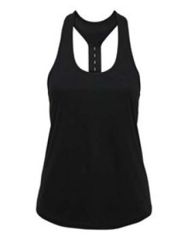 WOMEN'S PERFORMANCE STRAP BACK VEST Black L