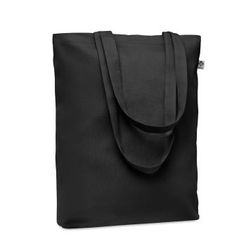 COCO Plátěná nákupní taška 270g black