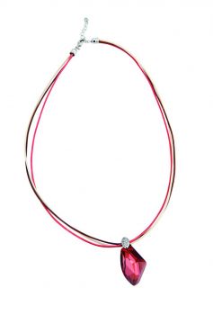 Fiyil necklace red