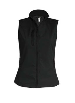 LADIES' SOFTSHELL BODYWARMER Black L