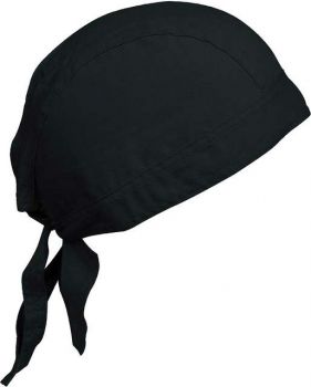 CAP BANDANA - UNISEX BANDANA Black U