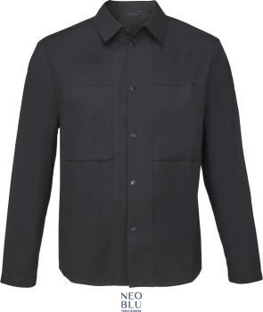 NEOBLU | Košilová bunda deep black XL