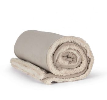 SHERPA BLANKET Beige U