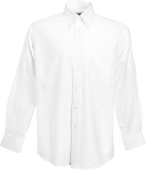 F.O.L. | Košile Oxford s dlouhým rukávem white S