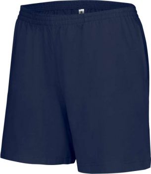 LADIES' JERSEY SPORTS SHORTS Navy M