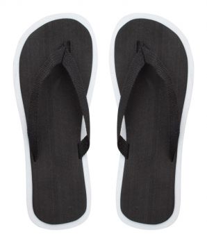 Cayman plážové žabky black , white F