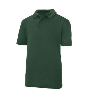 KIDS COOL POLO Bottle Green XS