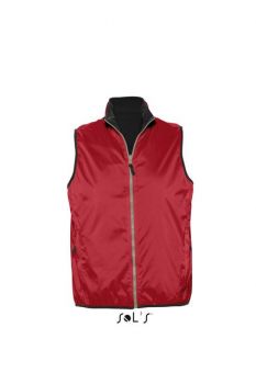 SOL'S WINNER - UNISEX CONTRASTED REVERSIBLE BODYWARMER Red XL