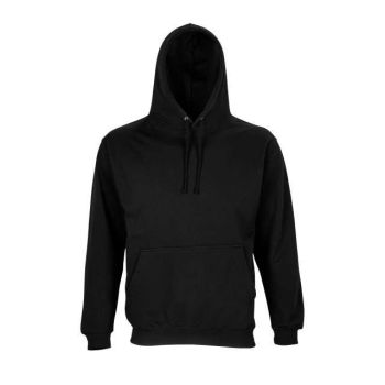 SOL'S CONDOR - UNISEX HOODED SWEATSHIRT Black L