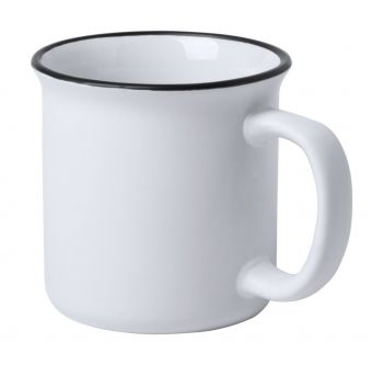 Bercom vintage mug white