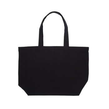 PEYTON taška z polybavlny s dlouhými uchy, černá