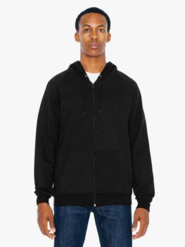 UNISEX CALIFORNIA FLEECE ZIP HOODED SWEATSHIRT Black XL