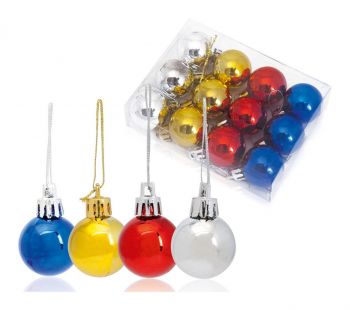 Artball Christmas ornament set multicolour