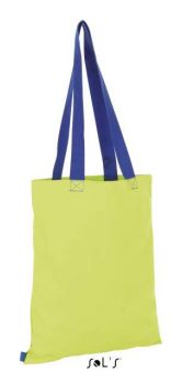 SOL'S HAMILTON - SHOPPING BAG Neon Lime/Royal Blue U