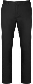 Kariban | Pánské chino kalhoty black (50)