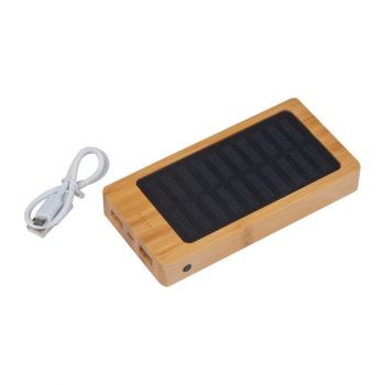 Solárny powerbank béžová