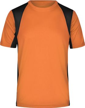 James & Nicholson | Pánské běžecké tričko orange/black L