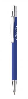 Chromy guľôčkové pero blue