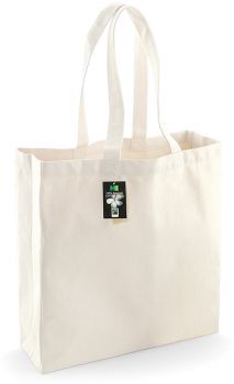 Westford Mill | Fairtrade klasická bavlněná nákupní taška natural onesize