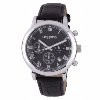 Chronograph Primo Leather Black