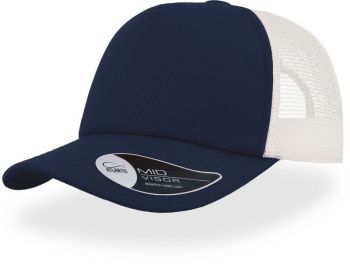 Atlantis | 5 panelová Trucker kšiltovka "Record" navy onesize