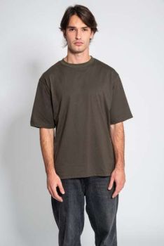 JERSEY PLUS - SHORT SLEEVE CREW NECK T SHIRT Black L