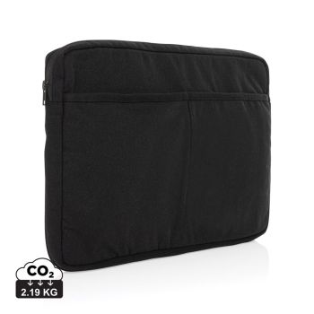 Obal na 15,6" notebook Laluka z recykl. bavlny AWARE™ čierna
