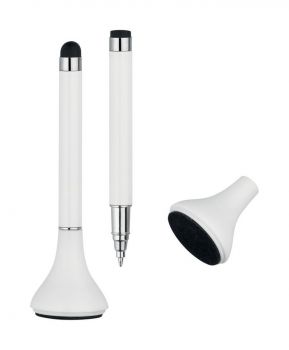 Siria touch ballpoint pen white