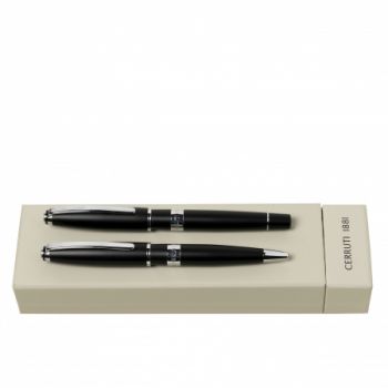 Set Bicolore Black (ballpoint pen & rollerball pen)