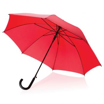 23" automatický dáždnik červená