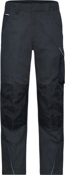 James & Nicholson | Pracovní kalhoty - Solid carbon (106)