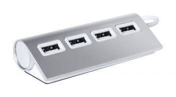 Weeper USB hub silver , white