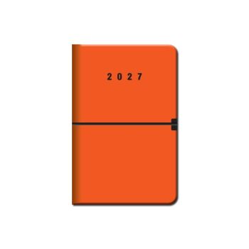 Mini diár A6 CAPRI oranžový 2027