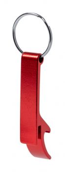 Stiked bottle opener red