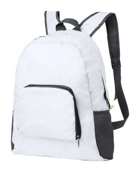 Mendy foldable backpack white