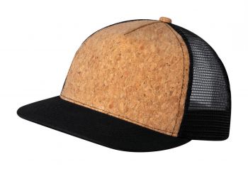 Loriok baseball cap black , natural