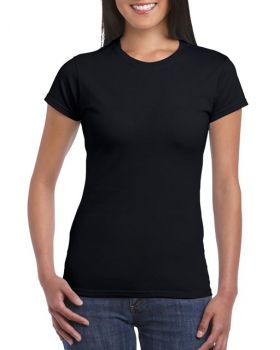 SOFTSTYLE® LADIES' T-SHIRT Black L