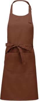 Kariban | Zástěra s laclem "Sommelier" cacao onesize