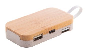 Holbaru USB hub natural