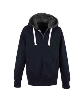 FUR LINED CHUNKY ZOODIE New French Navy S
