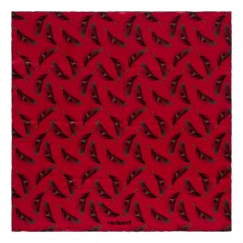 Silk scarf Victoire Cherry