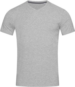 Stedman | Pánské tričko s výstřihem do V grey heather XL
