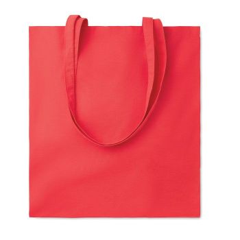 TURA COLOUR Nákupní taška z BIO bavlny red