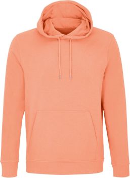 SOL'S | Unisex mikina s kapucí peach M