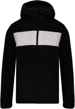 KIDS' CLUB JACKET Black/White 8/10