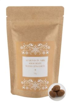 Cinnanut čokoláda, škorica, mandle, 70g natural