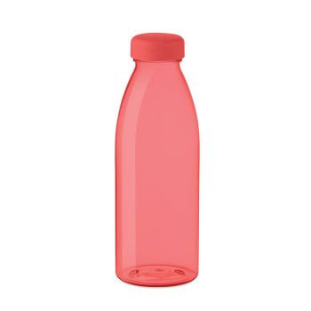 SPRING RPET láhev 500 ml transparent red