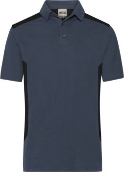 James & Nicholson | Pánské pracovní polo - Strong carbon/black XL