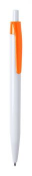 Kific ballpoint pen orange , white