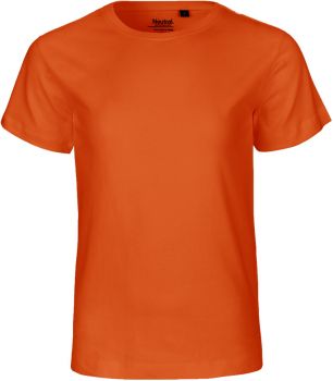 Neutral | Dětské tričko z bio bavlny orange 128/134